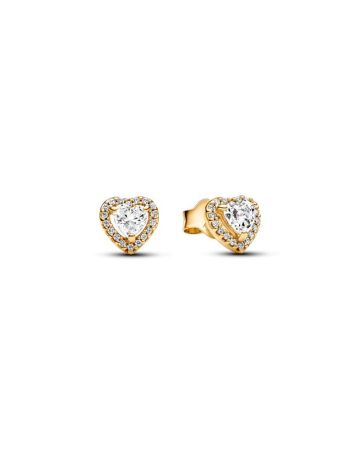 Pandora Sparkling Elevated Heart korvakorut 268427C01-0