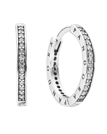 Pandora Sparkle & Logo Örhängen 290558CZ