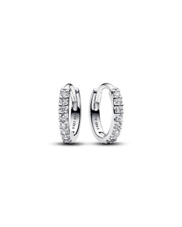Pandora Sparkling Huggie Hoop Ohrringe 293015C01