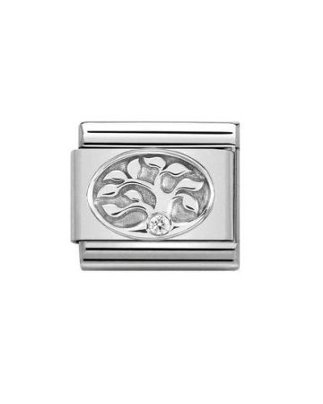 Nomination Classic Silver / elämänpuu 330311/10