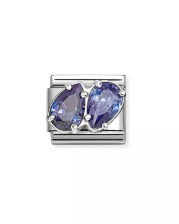 Nomination Classic Blue Double Drops 330329/13