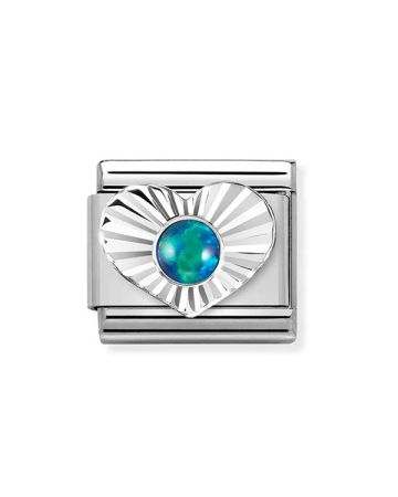 Nomination Classic Green Opal 330508/26