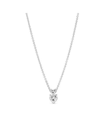 Pandora Timeless Double Heart Halskette 391229C01-45