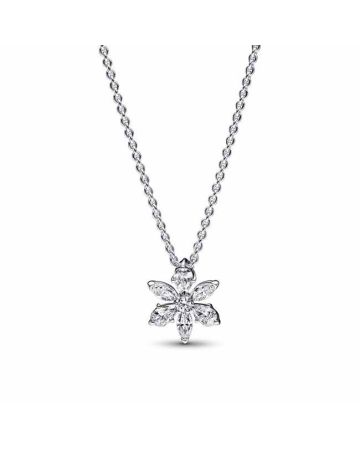 Pandora Timeless Sparkling Herbarium Cluster Halskette 392387C01-45