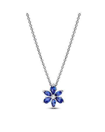 Pandora Sparkling Blue Herbarium Cluster Pendant kaulakoru 45 cm 392387C02-45