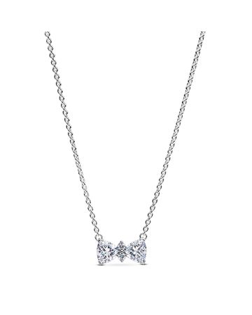 Pandora Sparkling Bow Halskette 393509C01-45