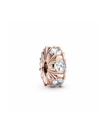 Pandora Long Pronged Sparkling Clip Charme 780046C01-1