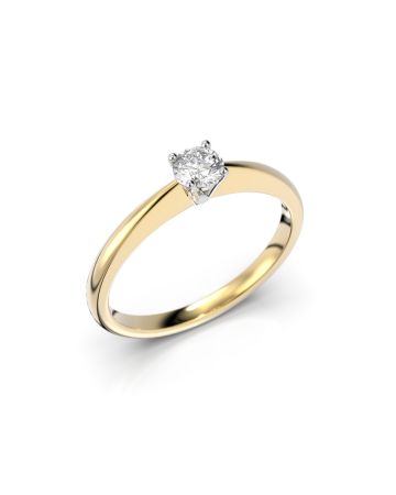 Festive Helen timanttisormus, kelta- ja valkokulta 414-019-KV
