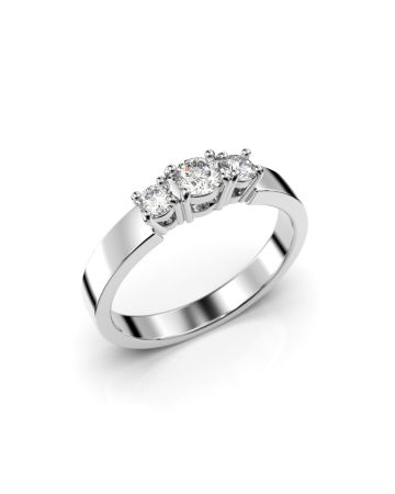 Festive Taylor timanttisormus, platina 428-025-PT