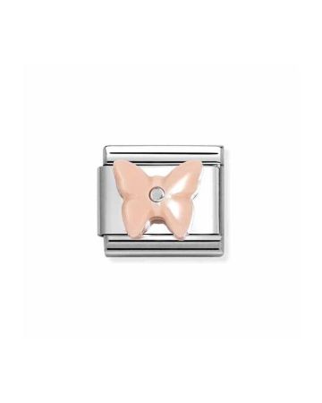 Nomination Classic Pink Butterfly 330509/14