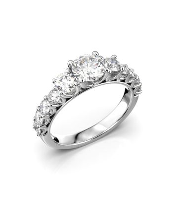 Festive Solina timanttisormus, platina 469-170-PT