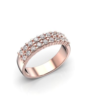 Festive Sophia Double Diamant Ring 0,54ct 14-481-054-PK-HSI1