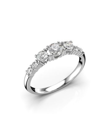 Festive Solina timanttisormus, platina 499-052-PT