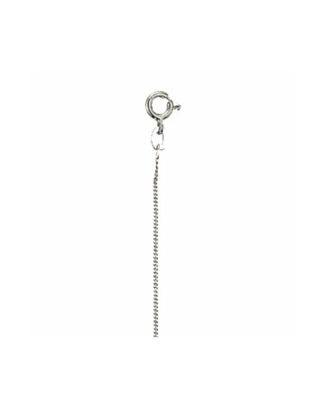 Valkokultainen panssariketju 45 cm 14K 501.1130 45 WG-1