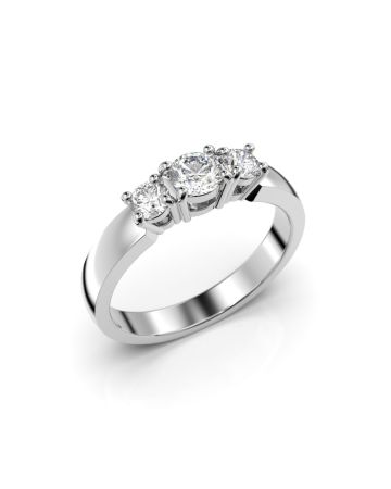 Festive Taylor timanttisormus, platina 502-040-PT