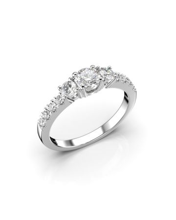 Festive Aurora 0,66ct Diamant Ring 14-506-066-VK-HSI1