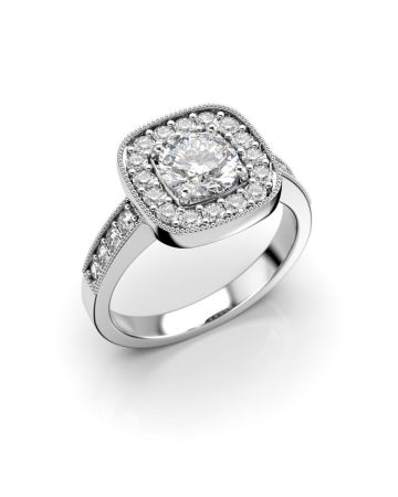Festive Carolina Diamant Ring / Saphir 14-514-126S-VK-HSI1
