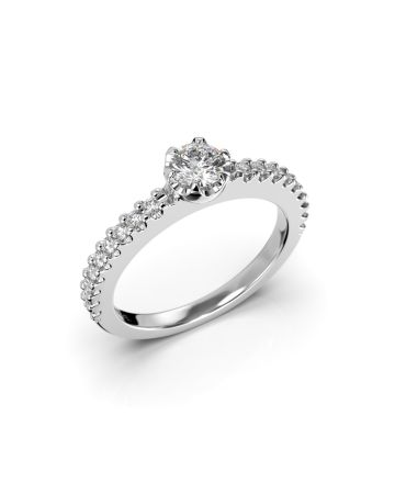 Festive Juliette timanttisormus, platina 517-048-PT