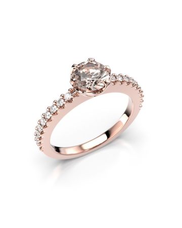 Festive Juliette Diamant Ring / Morganit 14-517-088M-PK-HSI1