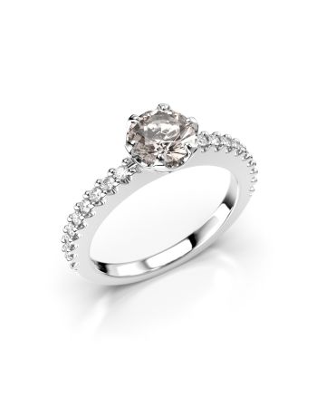 Festive Juliette Morganiitti timanttisormus, platina 517-088M-PT