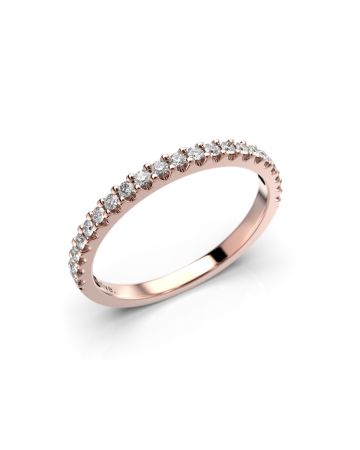 Festive Juliette timanttisormus, punakulta 523-021-PK
