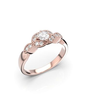Festive Lavender Diamant Ring 14-526-027-PK-HSI1
