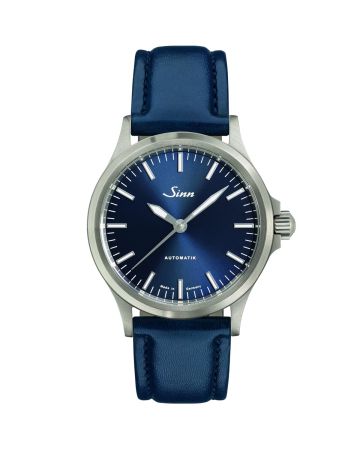 Sinn 556 I B / sininen nahka ranneke