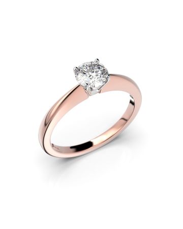 Festive Vanessa timanttisormus, puna- ja valkokulta 558-050-PV