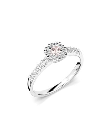 Festive Jasmin Morganiitti timanttisormus, platina 561-025M-PT