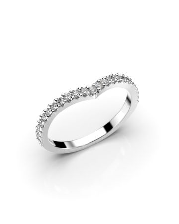 Festive Donna timanttisormus, platina 565-023-PT