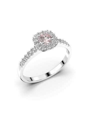 Festive Janette Morganiitti timanttisormus, platina 566-040M-PT