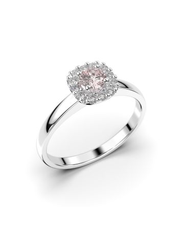 Festive Janette Morganiitti timanttisormus, platina 567-030M-PT