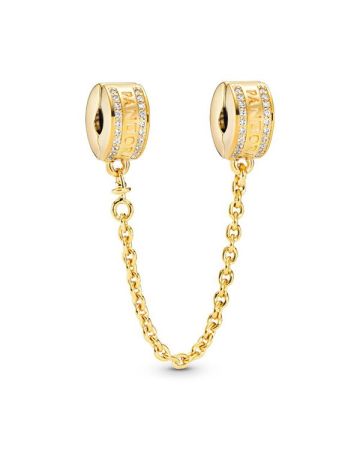 Pandora Logo Safety Chain Clip Charm 768642C01-05-1