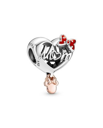 Pandora Disney Minnie Mouse Mum Heart Charme 781142C01