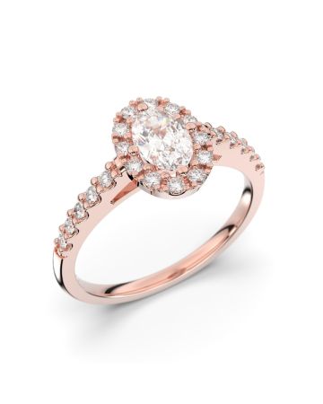 Festive Evelyn timanttisormus, punakulta 577-072-PK