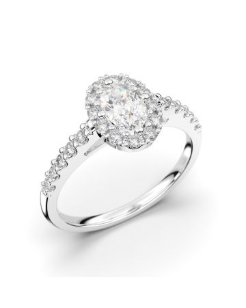 Festive Evelyn timanttisormus, platina 577-072-PT