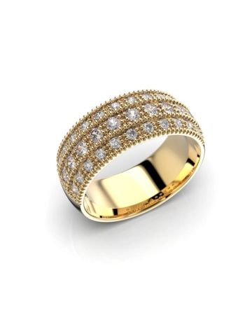 Festive Manuela Morganiitti timanttisormus, keltakulta 579-052M-KK