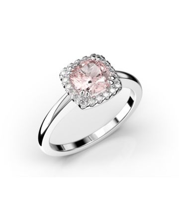 Festive Elsa Diamant Ring / Morganit 14-587-090M-VK-HSI1