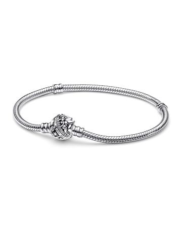 Pandora Disney Tinker Bell Clasp Moments Snake Chain Armband 18 cm 592548C01