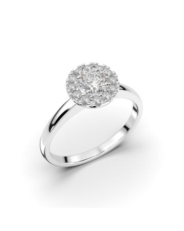 Festive Isabella timanttisormus, platina 594-042-PT