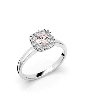 Festive Josefiina Morganiitti timanttisormus, platina 596-042M-PT