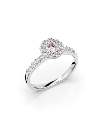 Festive Annabella Morganiitti timanttisormus, platina 599-038M-PT