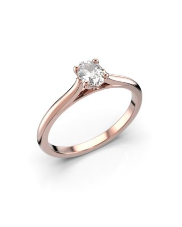 Festive Sesilia timanttisormus, punakulta 605-030-PK