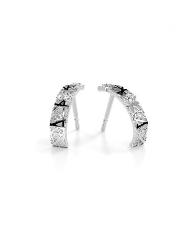 Festive Routa timanttikorvakorut, platina 625-007K-PT