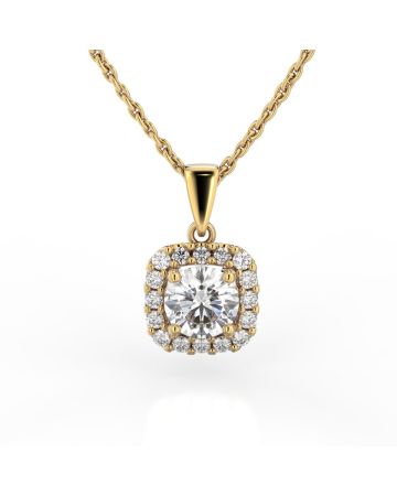 Festive Jemina timanttiriipus, keltakulta 633-066-KK