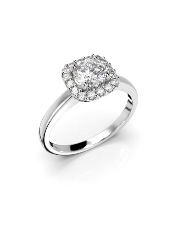 Festive Jemina timanttisormus, platina 634-066-PT