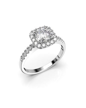 Festive Jemina timanttisormus, platina 635-076-PT