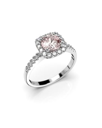 Festive Joanna Morganiitti timanttisormus, valkokulta 637-096M-VK