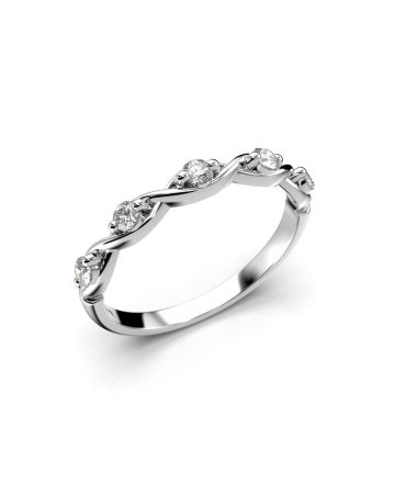 Festive Aida timanttisormus, platina 661-020-PT