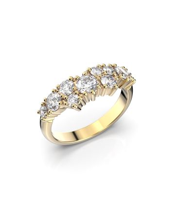 Festive Nadja Grand timanttisormus, keltakulta 669-105-KK